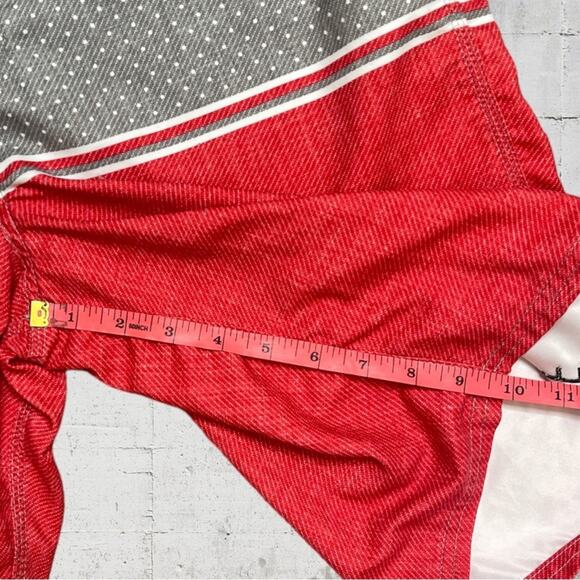 O’Neill Red & Grey Polkadot Surf Swim Board Shorts Size 34 - Picture 10 of 10